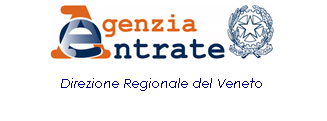 Logo della Direzione Veneto dell'Agenzia delle Entrate